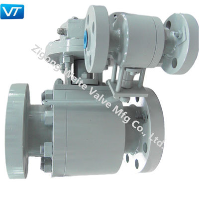 qualité  Forged Steel Double Oil Pipeline Valves ISO5211 Double Block And Bleed Ball Valves usine