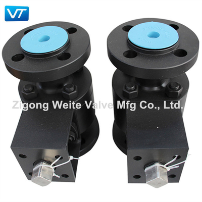 Type de bride de valve à flotteurs d'acier de fonte avec fermer à clef le dispositif ASME B16.34