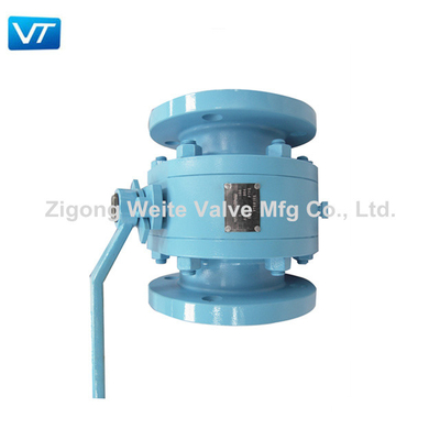 Pouce naturel des valves 3 de gazoduc 304SS api 608 avec la bride d'ASME B16.5