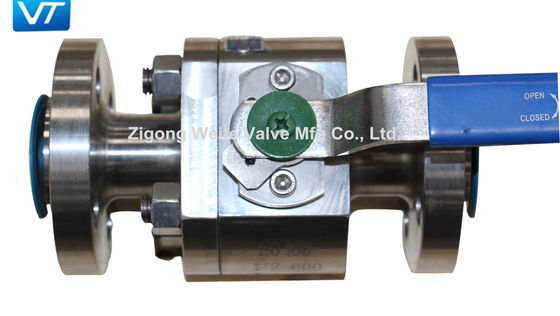 600lb de flottement 6FA API Fire Safe Valve 0,5&quot; levier actionné avec fermer à clef le dispositif
