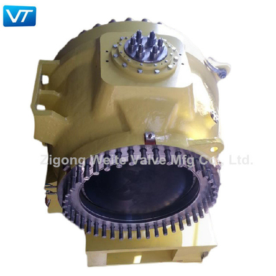 Grande extrémité de bride de robinet à tournant sphérique de taille d'api 607 pour la centrale hydraulique