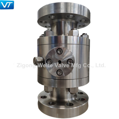 Acier inoxydable CF3M Ball Valve Fluids commandant pour des médias radioactifs