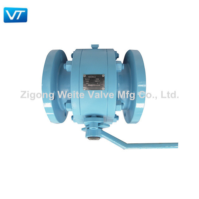 Pouce naturel des valves 3 de gazoduc 304SS api 608 avec la bride d'ASME B16.5