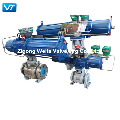 Norme ANSI hydraulique opérée pneumatique B16.34 de valve d'ESD pour le gaz de pétrole liquéfié